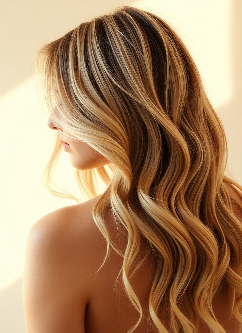 Lived-in blonde