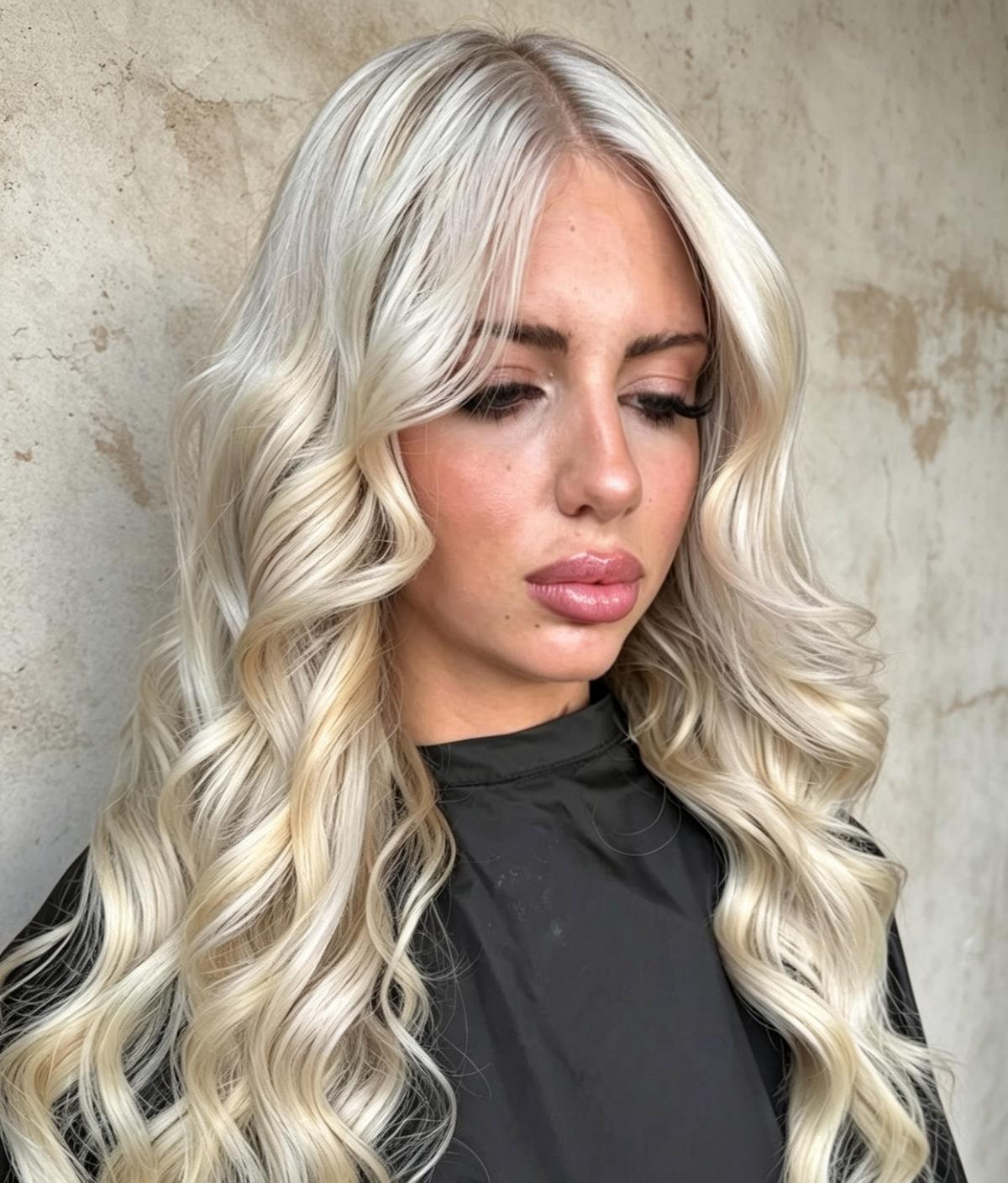 Platinum Hollywood waves
